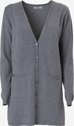 Influencer Knit cardigan 'Roll edge' in Grey, Item view