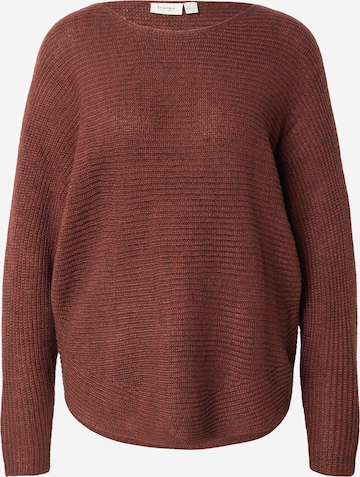 Fransa Pullover 'FRERETTA' in Braun: Vorderseite
