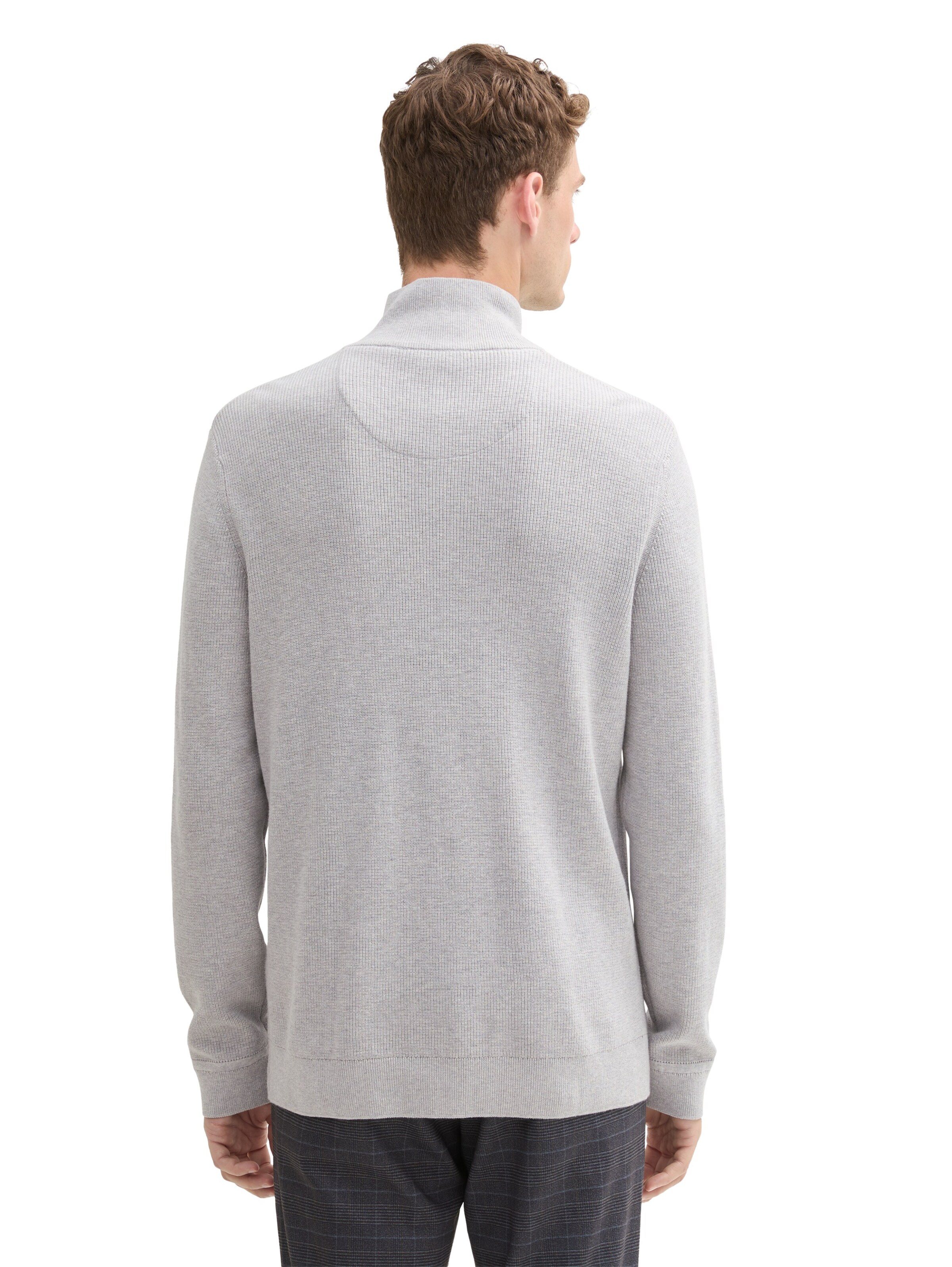 TOM TAILOR Sweater in Grey