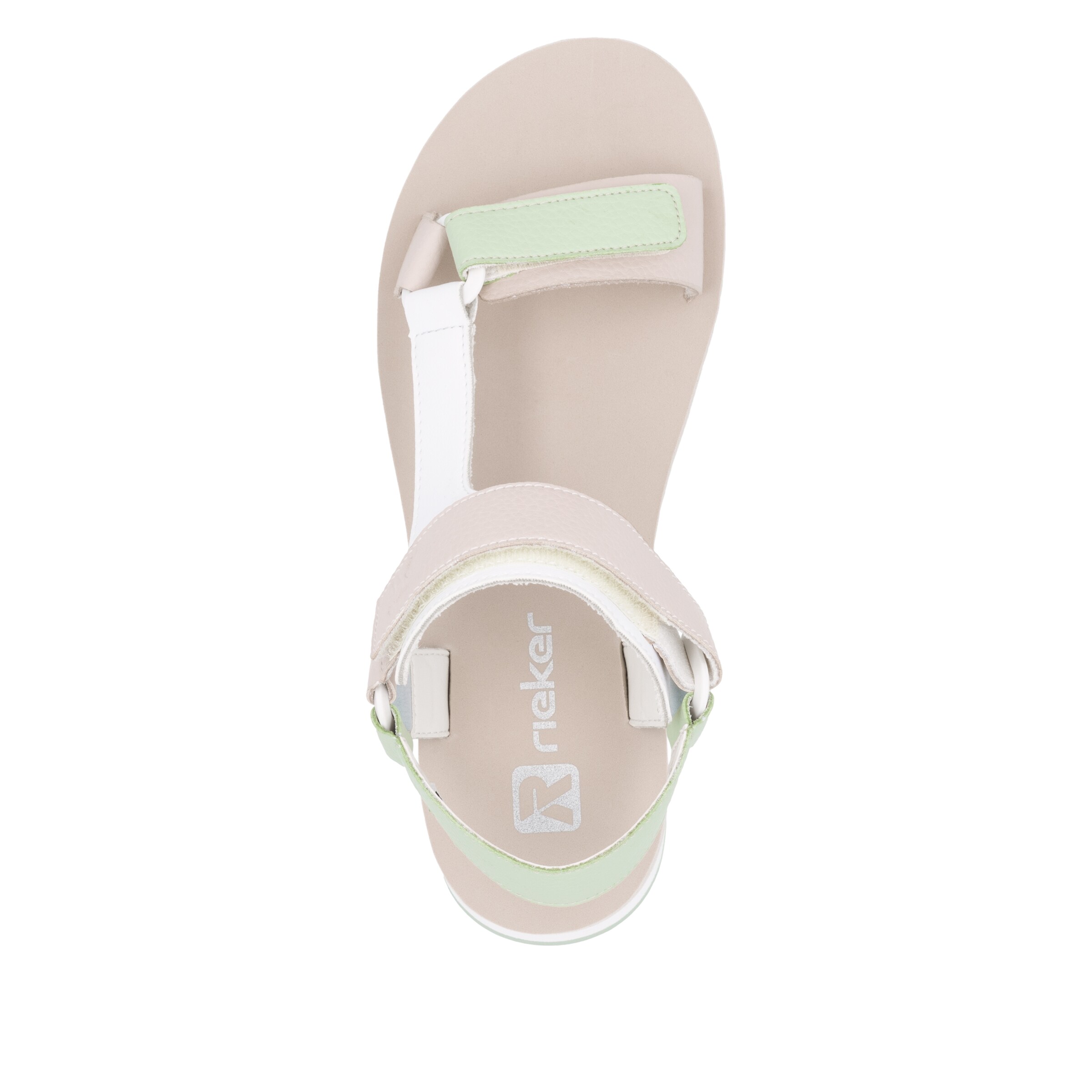 Rieker Sport Strap Sandals in White