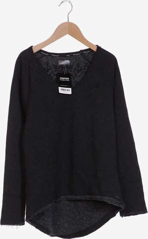DREIMASTER Sweatshirt & Zip-Up Hoodie in L in Grey: front