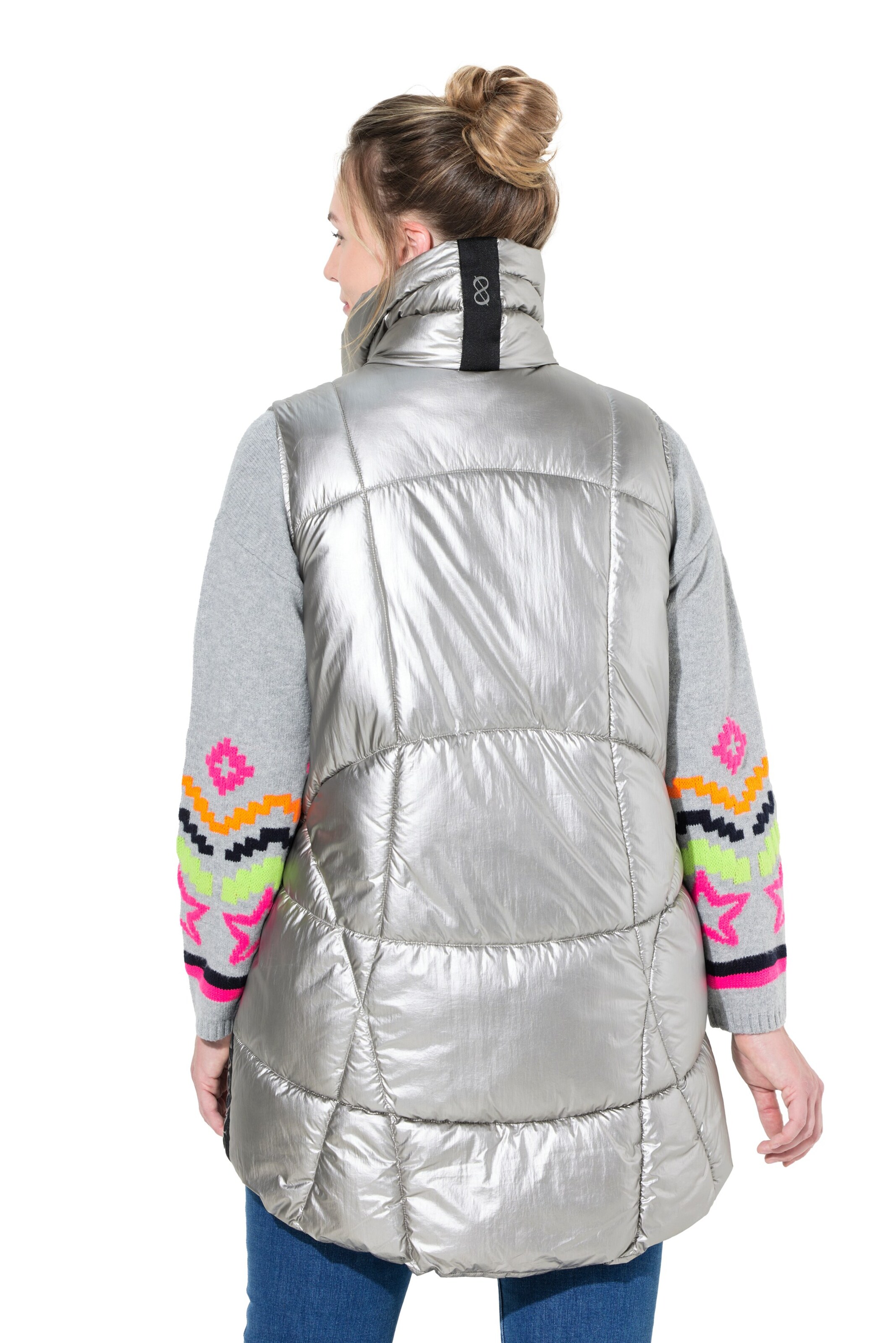 LAURASØN Weste in Silber