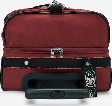 Borsa da viaggio 'TEAGAN US' di KIPLING in rosso