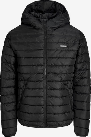 JACK & JONES - Casaco meia-estação 'JJELVIS' em preto: frente