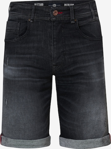 Petrol Industries Regular Jeans in Zwart: voorkant