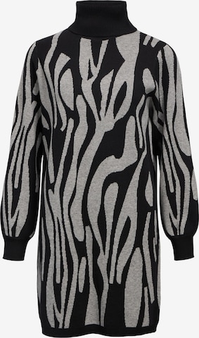 OBJECT Strikkjole 'OBJRay' i sort: forside