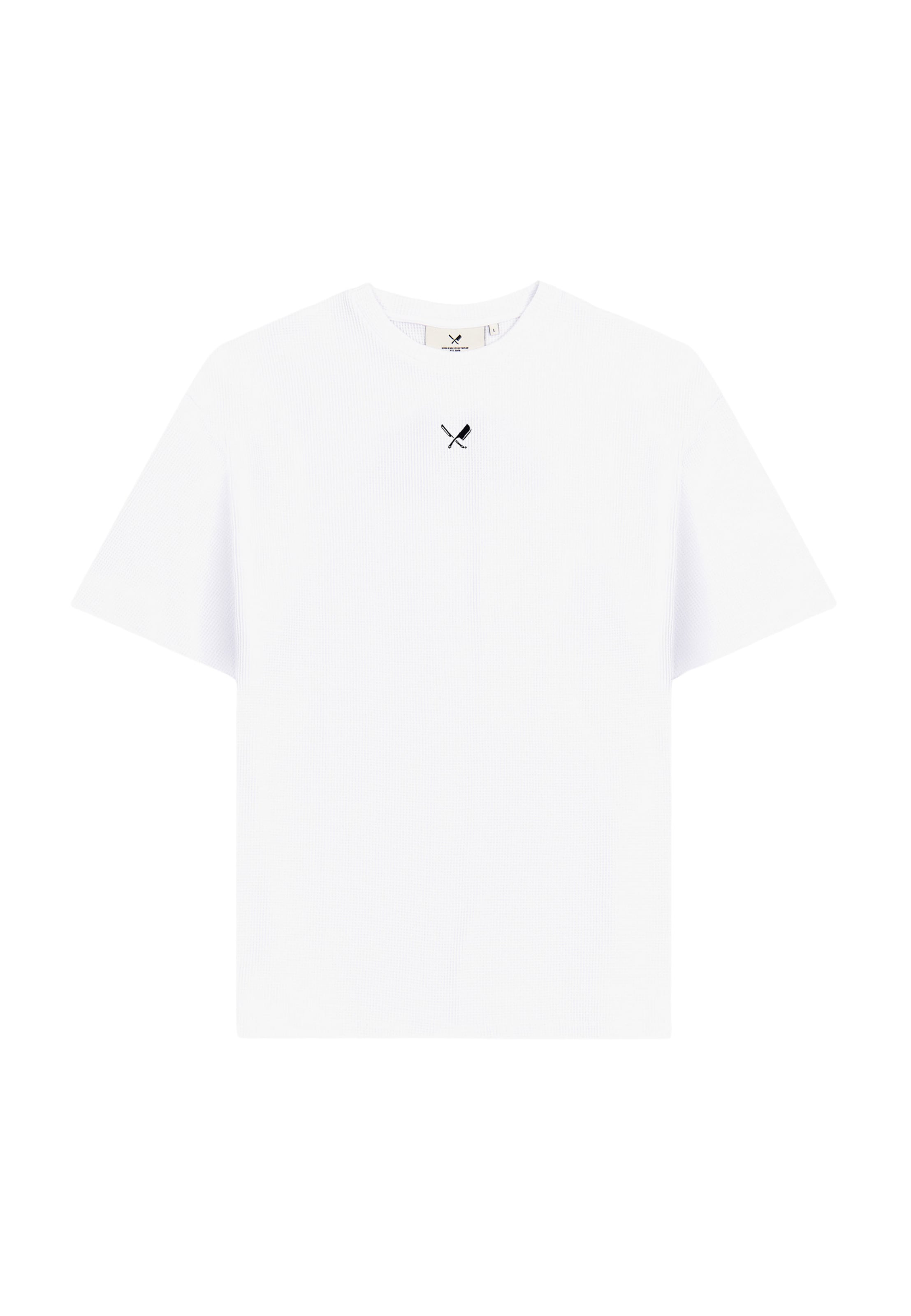 Distorted People T-Shirt in weiß, Produktansicht