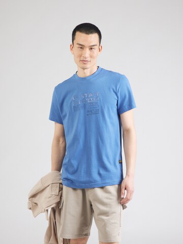 G-STAR Shirt in Blue: front