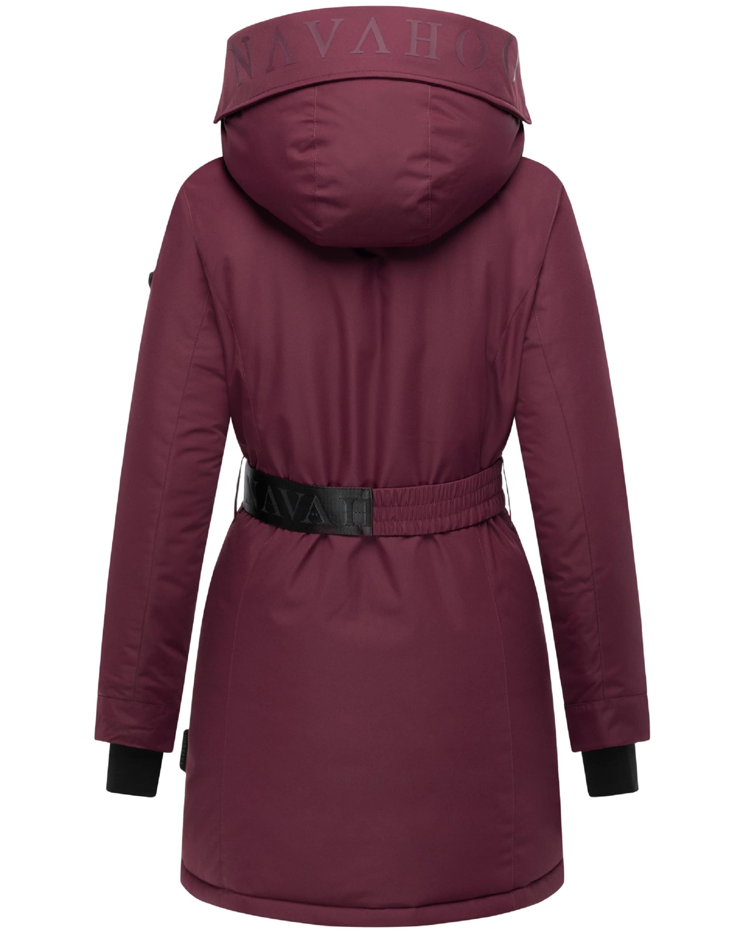 NAVAHOO Χειμερινό παλτό 'Frostkuss 14' σε κόκκινο