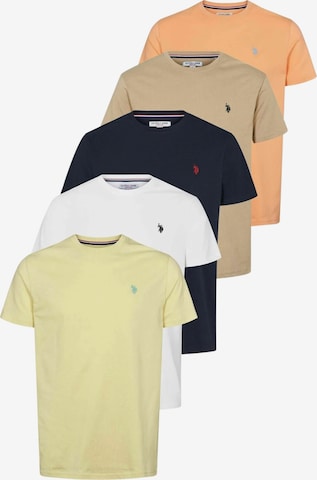 U.S. POLO ASSN. Regular Fit Skjorte ' Arjun 5-pack ' i blandingsfarvet: forside