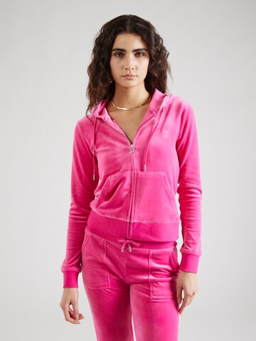 Juicy Couture Jopa na zadrgo 'ROBERTSON' | roza barva: sprednja stran