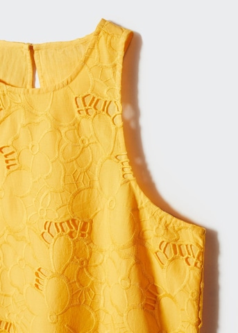 Robe 'Florian' MANGO en jaune