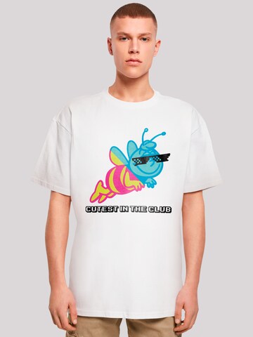 T-Shirt F4NT4STIC en blanc : devant