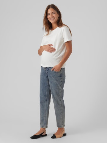 MAMALICIOUS regular Jeans 'Olivia' i blå