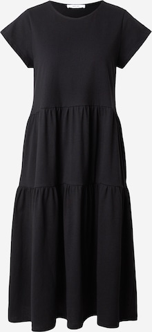 Rochie 'Blanca' de la ABOUT YOU pe negru: față