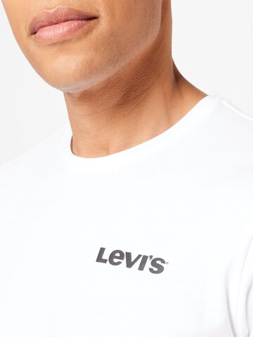 balta LEVI'S ® Standartinis Marškinėliai 'Graphic Crewneck Tee'