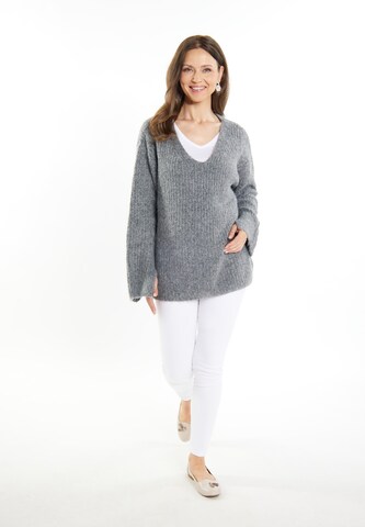 usha WHITE LABEL Sweater 'Lynnea' in Grey