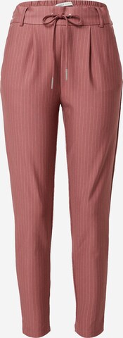 Pantaloni cutați de la ONLY pe roz: față