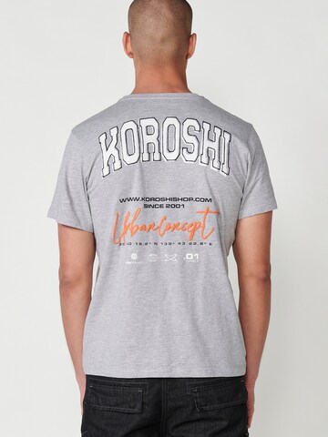 KOROSHI Футболка в Серый