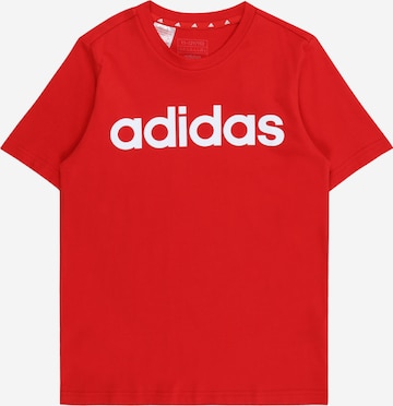 ADIDAS SPORTSWEAR Performance Shirt 'Essentials Linear' in Red: front