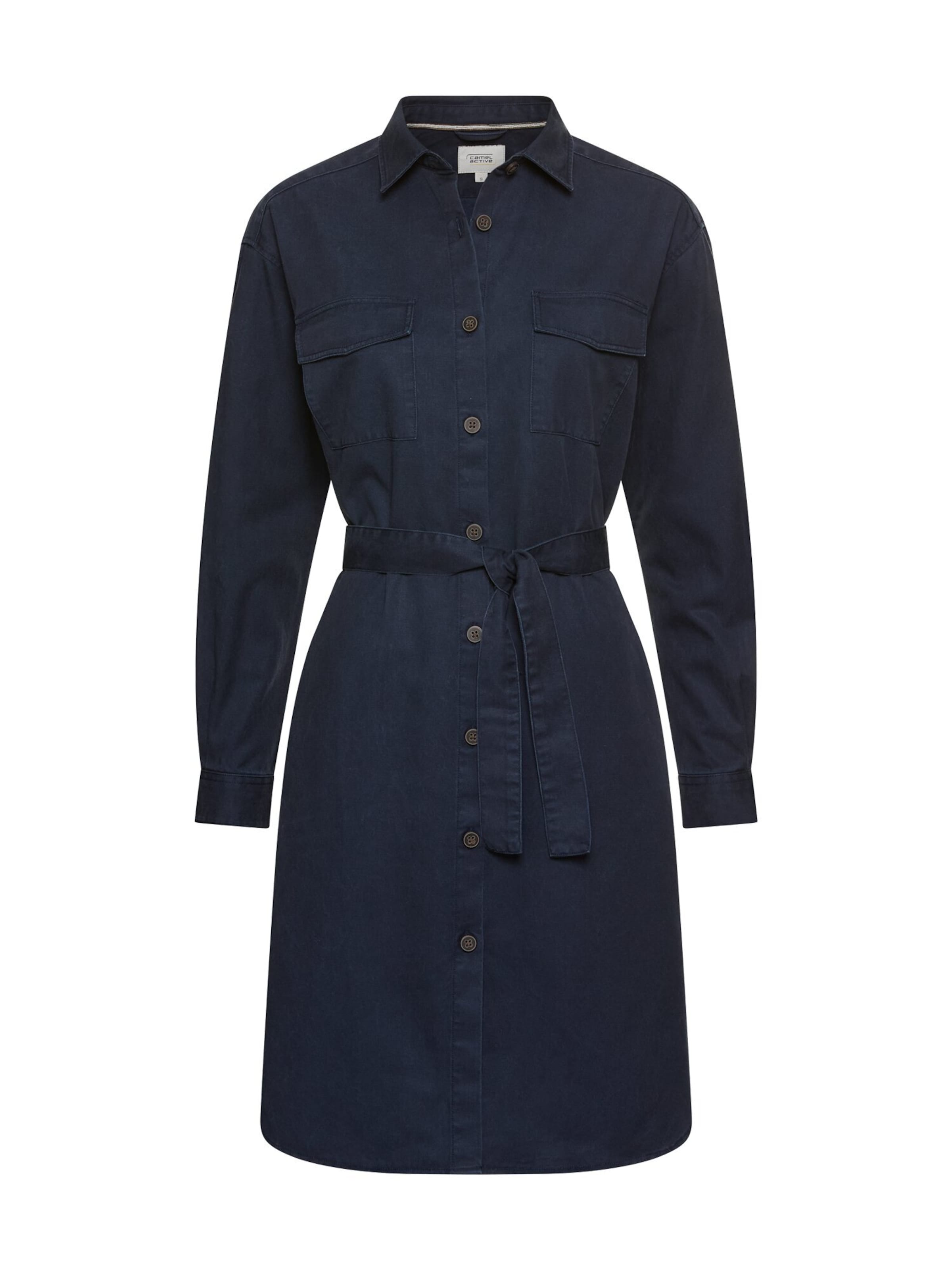 CAMEL ACTIVE Blusenkleid in Blau: Vorderseite
