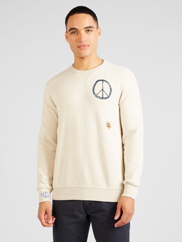 Lee Sweatshirt '101' in Beige: front