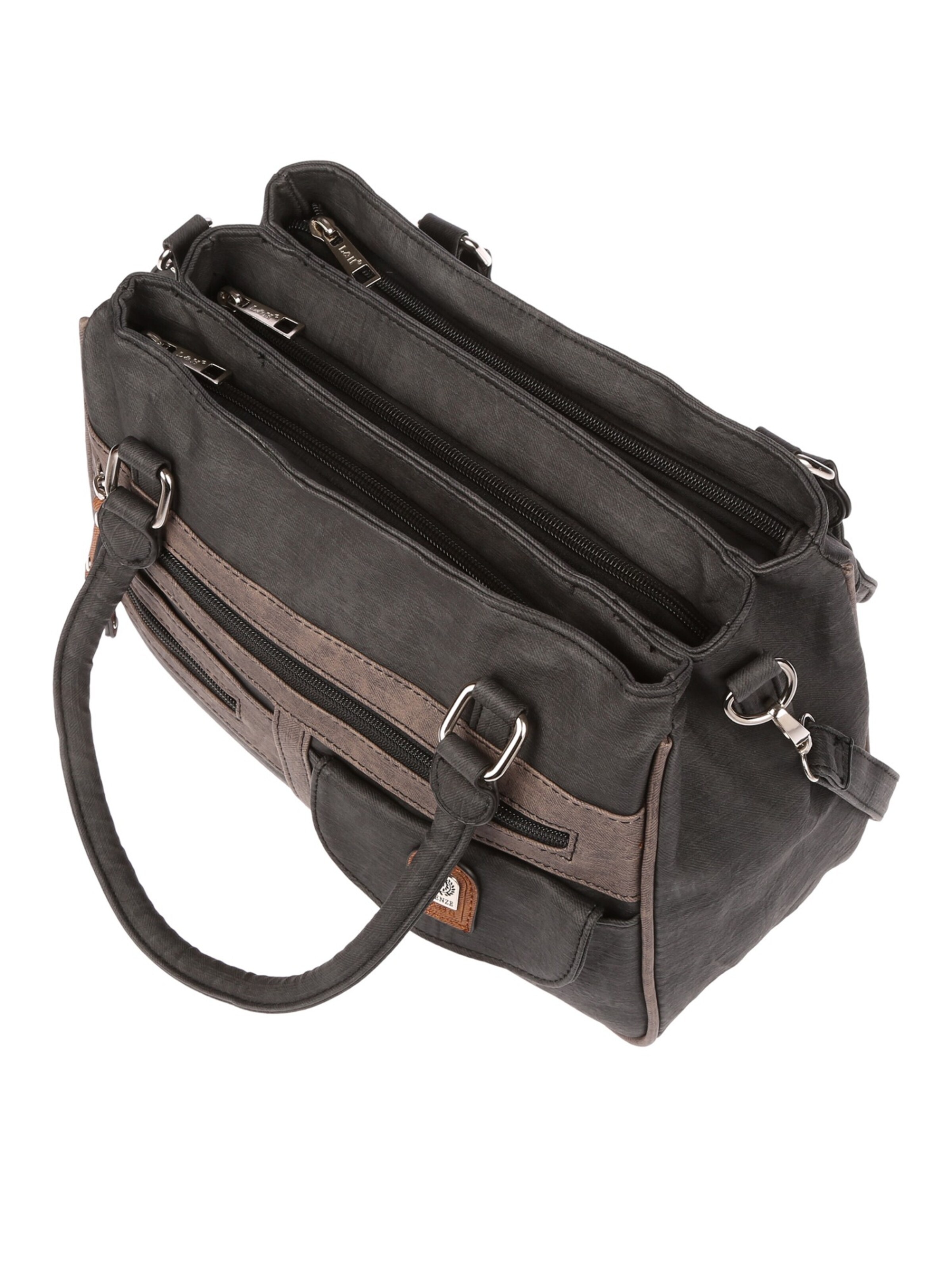 Christian Wippermann Handtasche 'Große Damen Tasche Umhängetasche Schultertasche'‌‌‌‌‌‌‌‌‌‌ in Grau