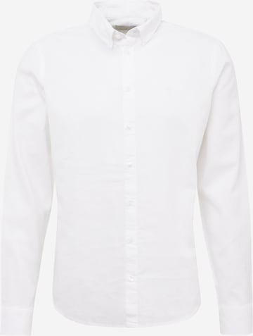 Casual Friday Button Up Shirt 'Anton' in White: front