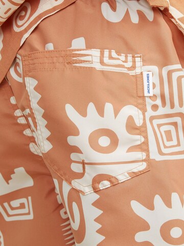 JACK & JONES Zwemshorts in Oranje