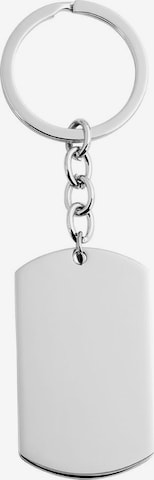 Akzent Key Ring 'Pelle, langlebig' in Silver: front