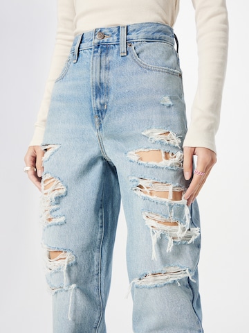 LEVI'S ® - Regular Calças de ganga 'High Waisted Mom Jean' em azul