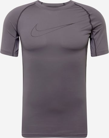 NIKE Funktionsskjorte 'Pro' i grå: forside