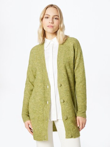 OBJECT Knit cardigan 'ELLIE' in Green: front