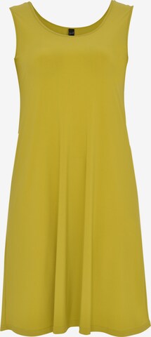 Yoek Dress in Green: front