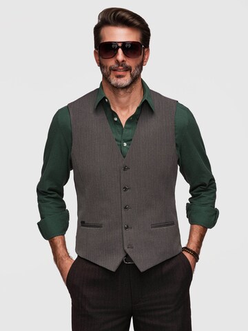 Ombre Bodywarmer in Grijs: voorkant