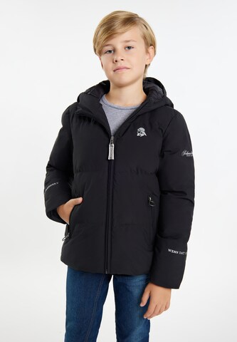 Schmuddelwedda Weatherproof jacket 'Grassland' in Black: front