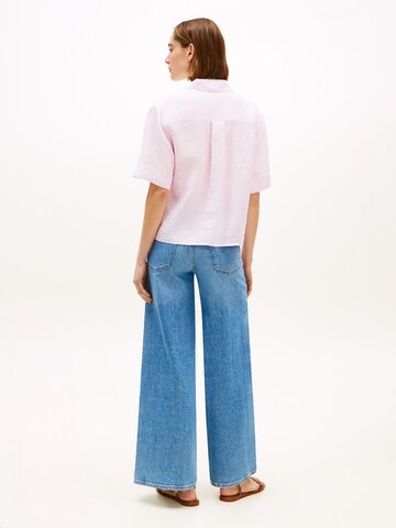 TOMMY HILFIGER Bluse 'Ess' in Lila