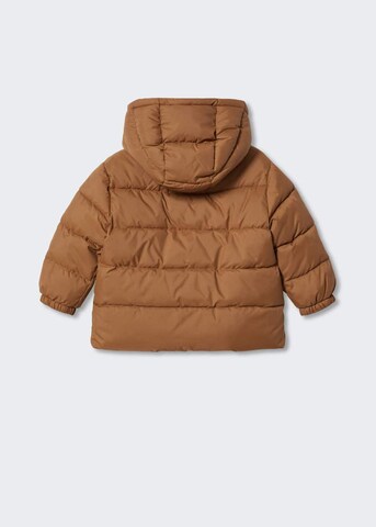 MANGO KIDS Between-Season Jacket 'Aldo' in Brown