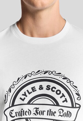 T-Shirt Lyle & Scott en blanc