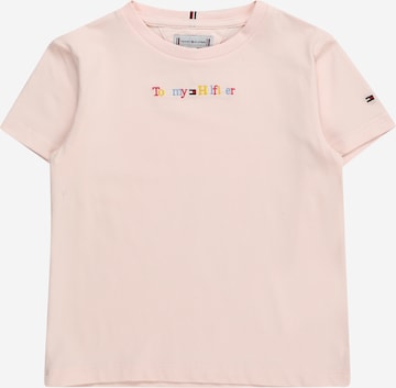 Maglietta di TOMMY HILFIGER in rosa: frontale