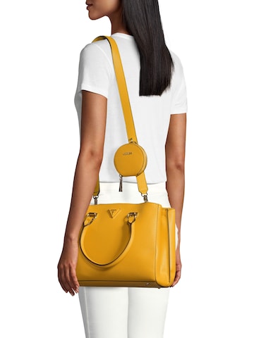 GUESS - Bolso de mano 'ALEXIE' en amarillo