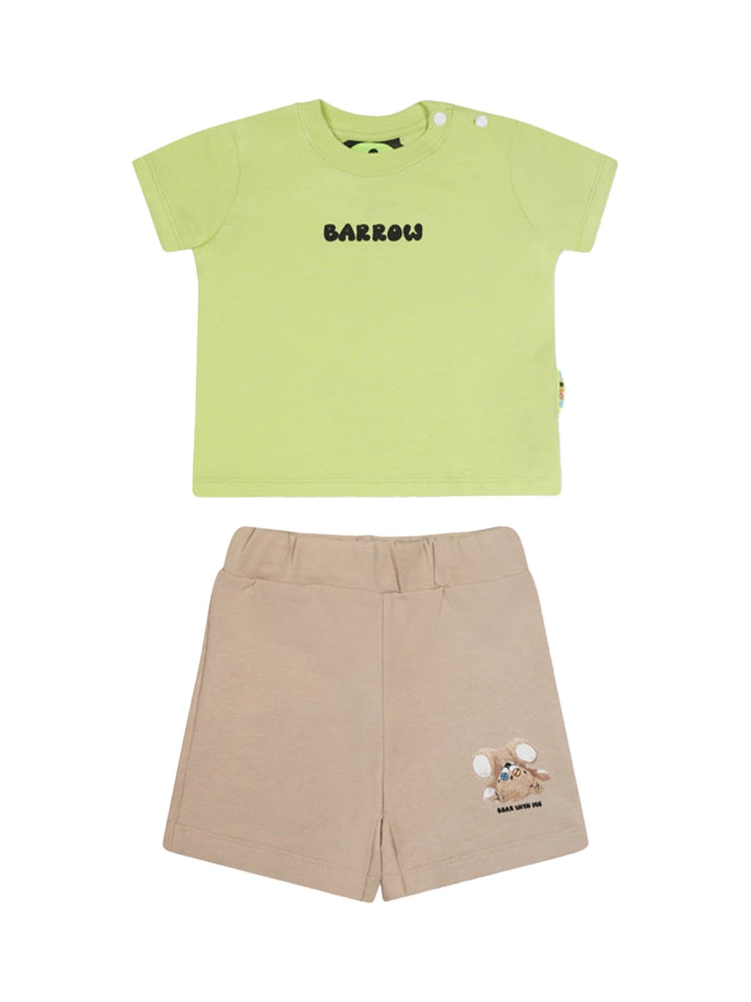 BARROW Set 'Completo lime-sabbia per neonato'‌‌‌‌‌‌‌‌‌‌ in Grün: Vorderseite