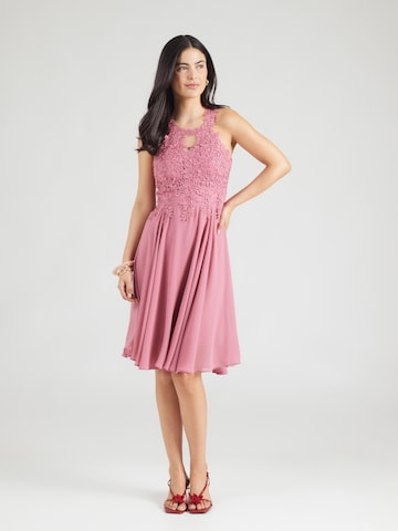 APART Рокля за коктейл в розово