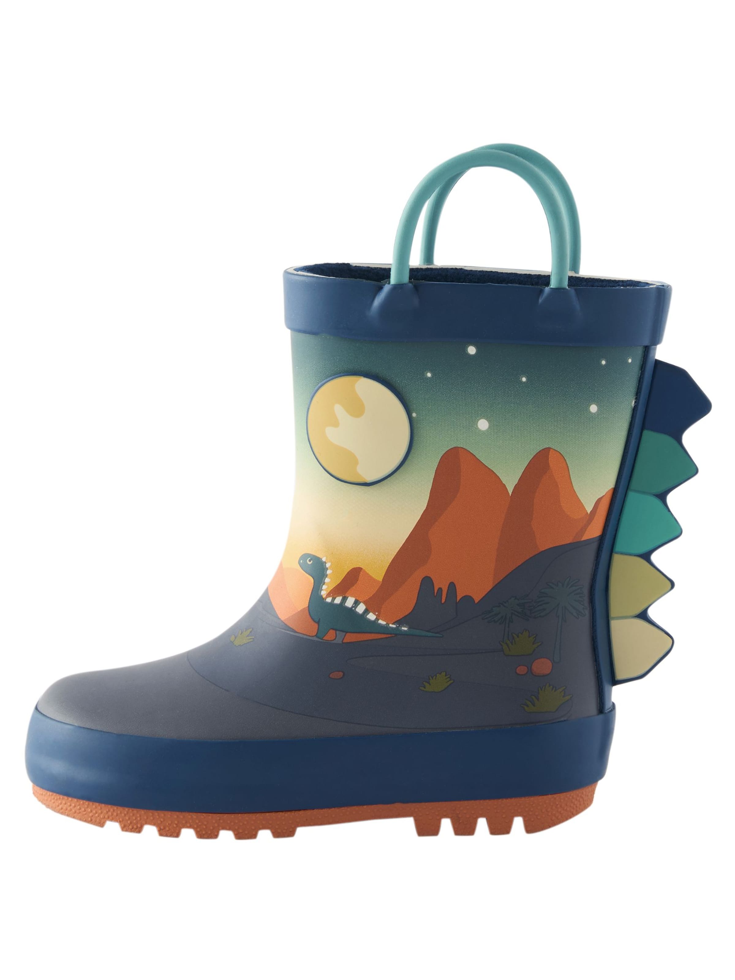 Next Gumicsizmák - kék: elől