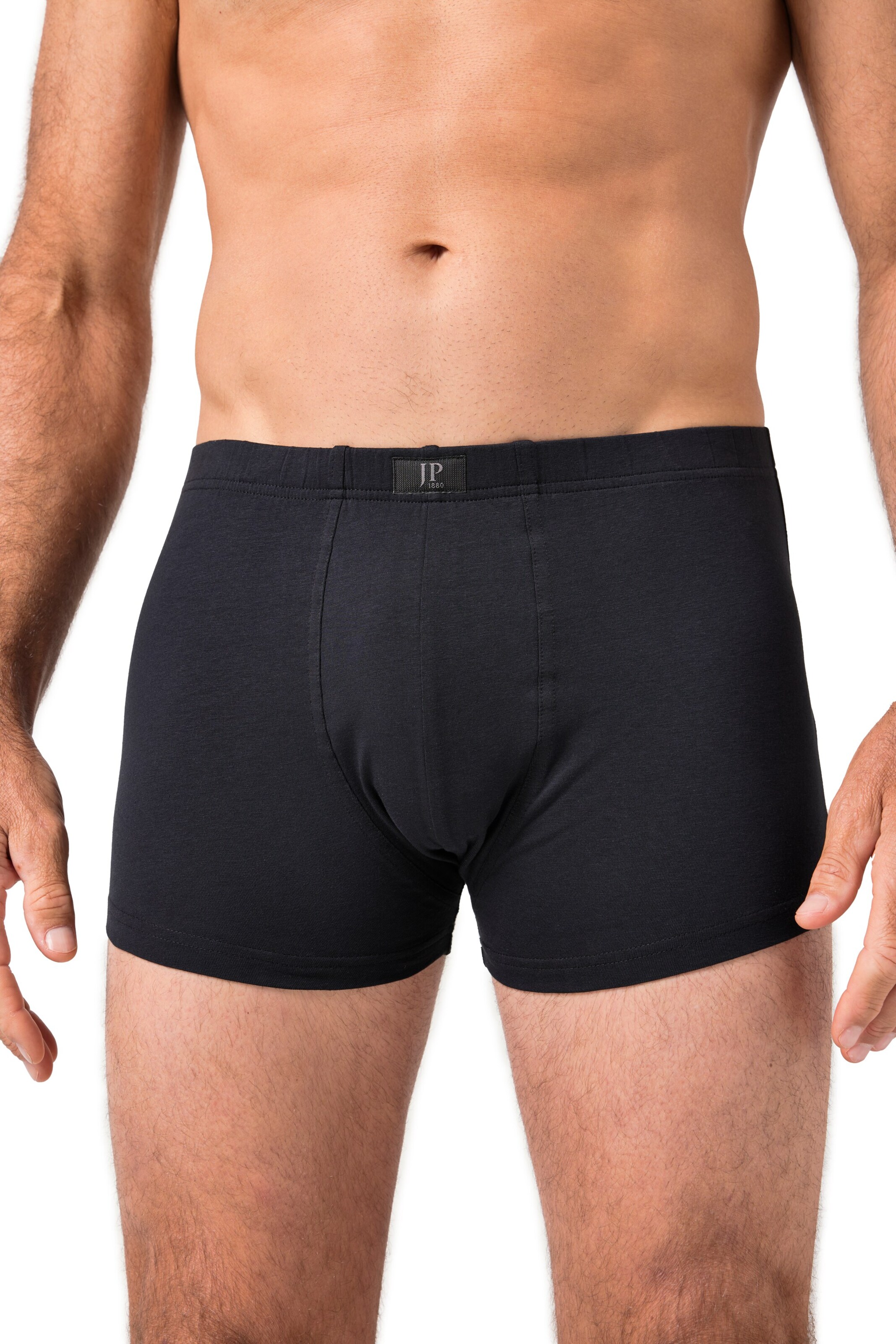 JP1880 Boxershorts in Zwart: voorkant