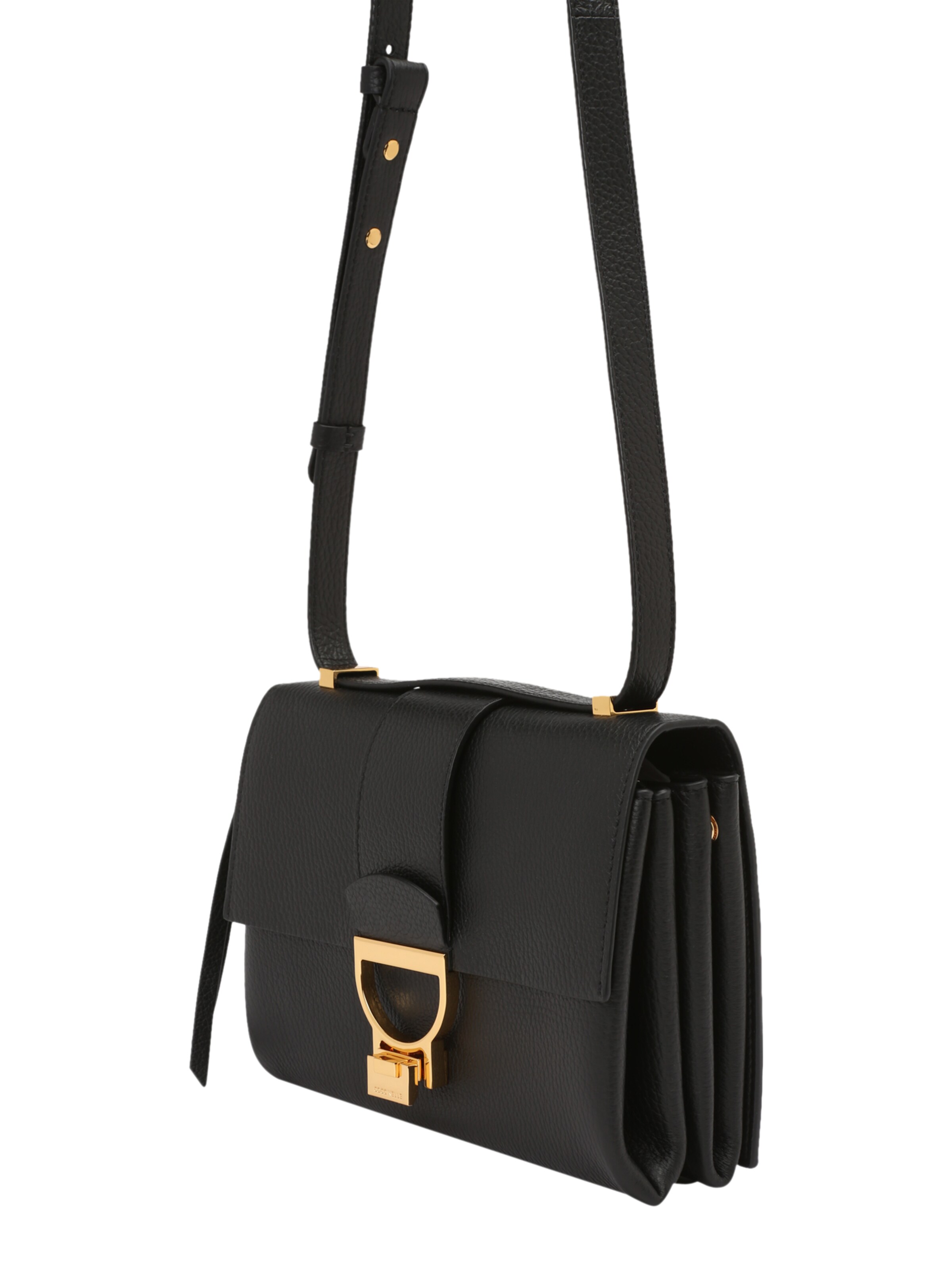 Coccinelle Schoudertas 'Arlettis' in Zwart: voorkant