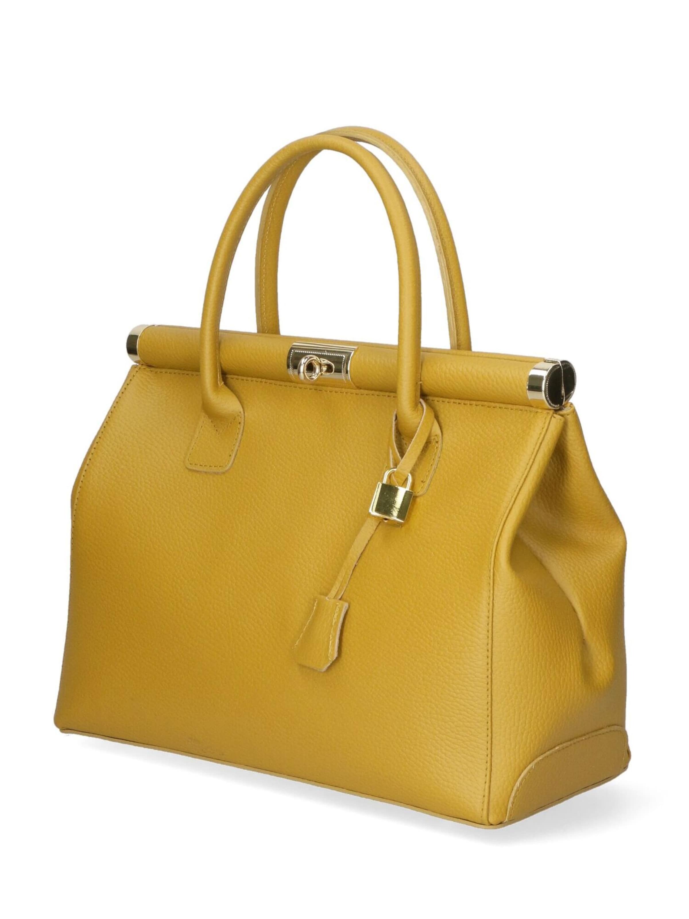 CHICCA BORSE Handbag in Yellow