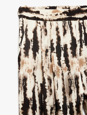 Koton Wide leg Bandplooibroek in Beige