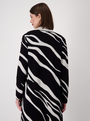 monari Strickmantel in Schwarz