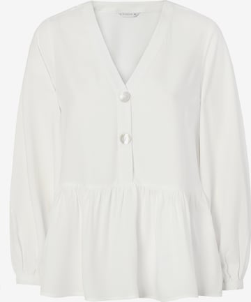 TATUUM Блуза 'INADIA' в бяло: отпред